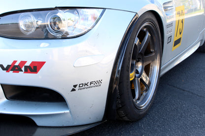Faldones laterales de fibra de carbono APR para parachoques delantero (BMW E92 M3)
