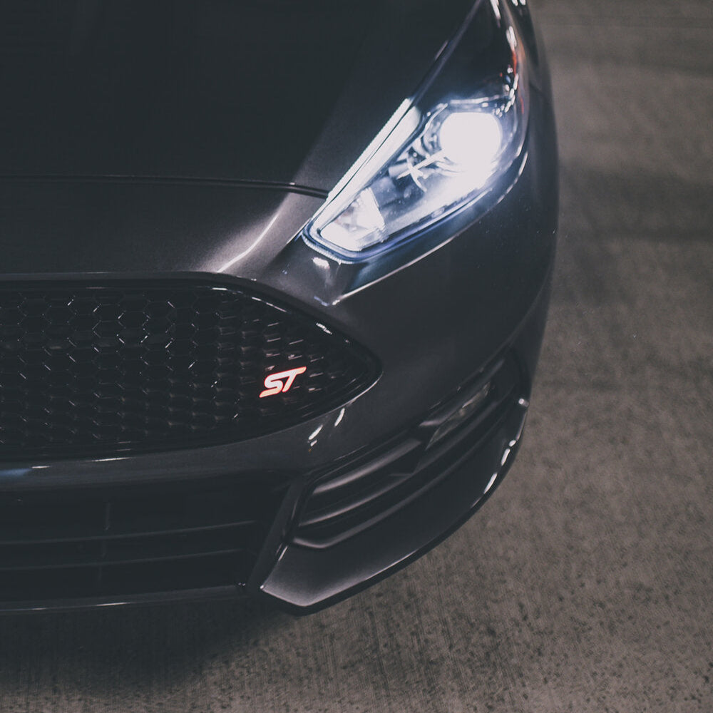 Lit Logos ST Grill Badge | 2013-2018 Focus & Fiesta