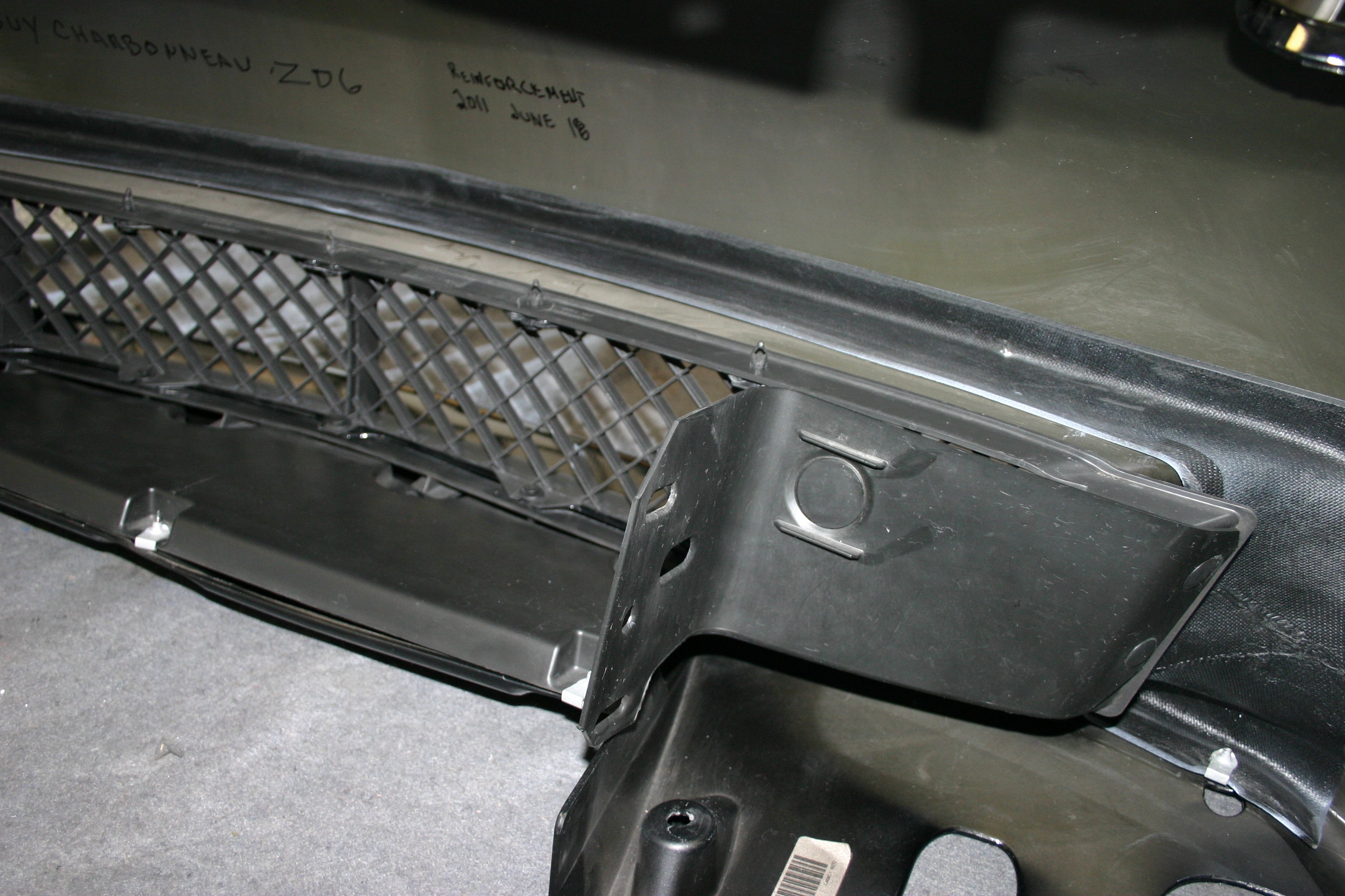 APR Bumper Reinforcement (2006-2013 Chevrolet Corvette C6 Z06/Grand Sport only)