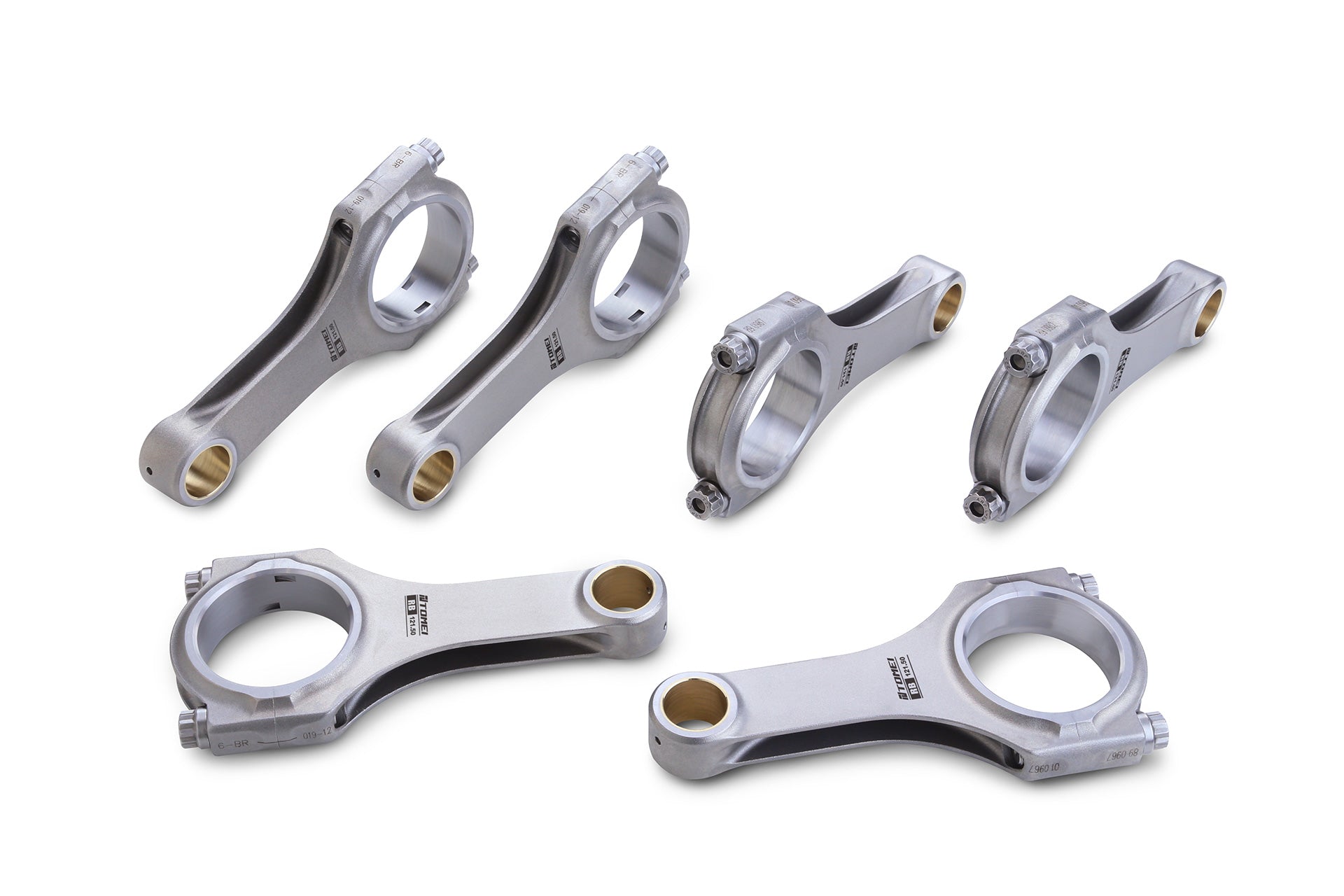 Tomei Forged H-Beam Con-Rod Set Rb26Dett/Rb25De(T) 121.50MM (Std)