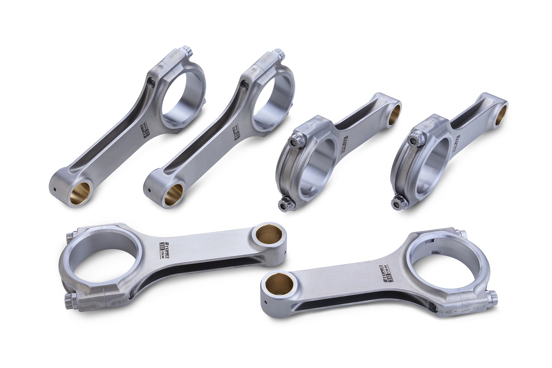 Tomei Forged H-Beam Con-Rod Set 2Jz-Gte 139.00MM (3.6)