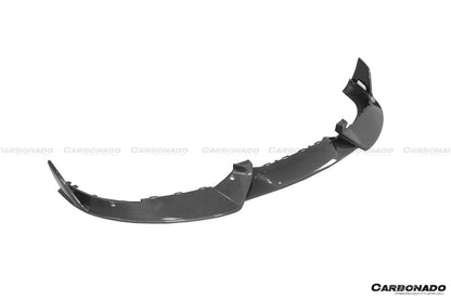 Borde delantero de fibra de carbono estilo CADO para Porsche Taycan 4 4S GTS TURBO 2019-2023