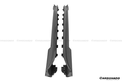 Carbonado 2019-2023 Porsche Taycan 4 4S GTS TURBO CADO Style Side Skirts