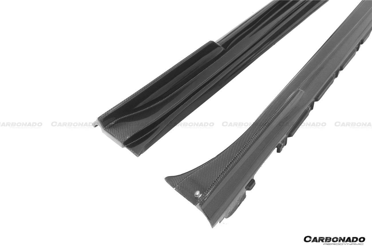 Carbonado 2019-2023 Porsche Taycan 4 4S GTS TURBO CADO Style Side Skirts