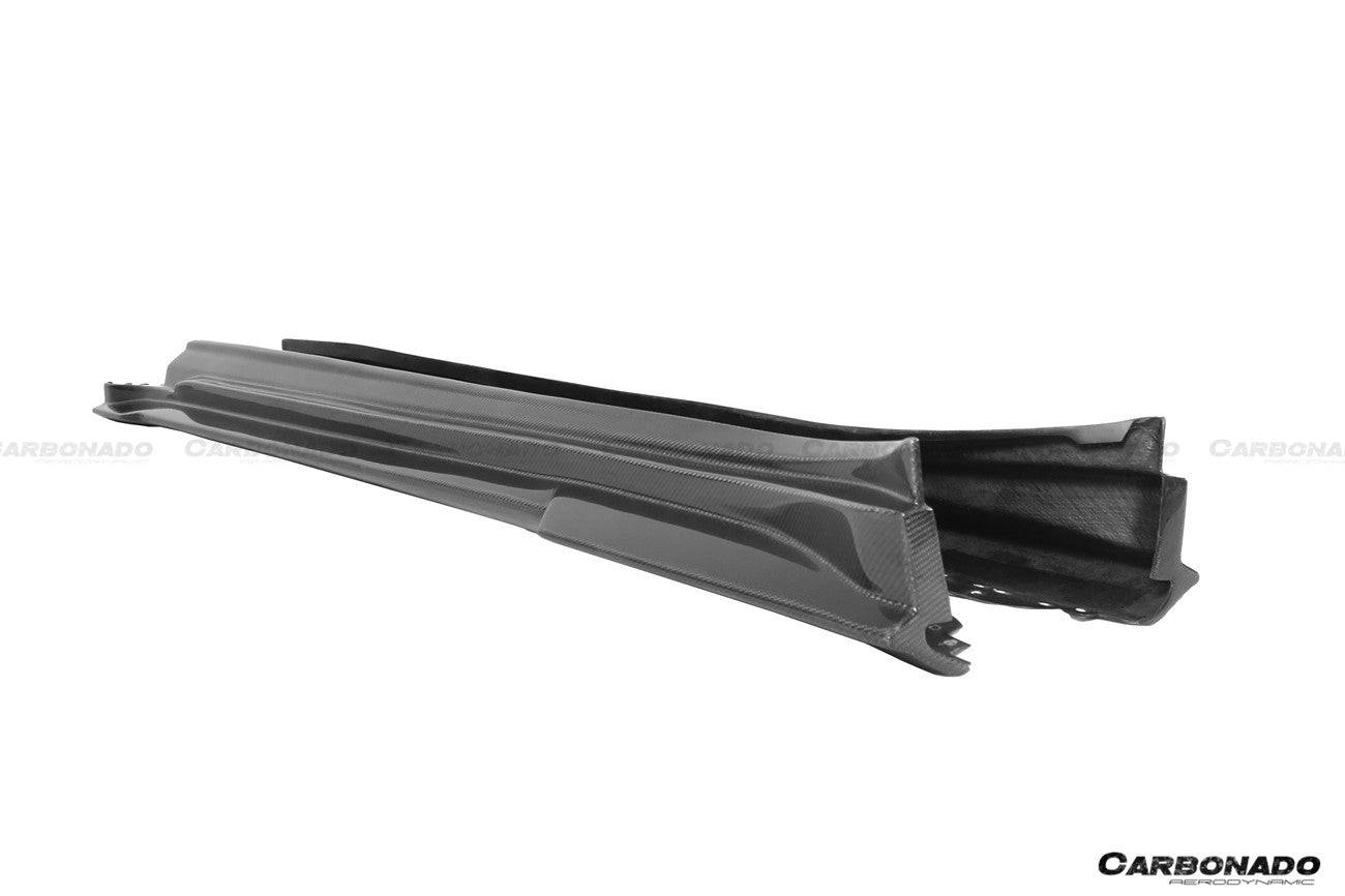 Carbonado 2019-2023 Porsche Taycan 4 4S GTS TURBO CADO Style Side Skirts