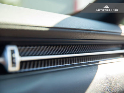 AutoTecknic Carbon Fiber Interior Vent Trim - A90 Supra 2020-Up - 3