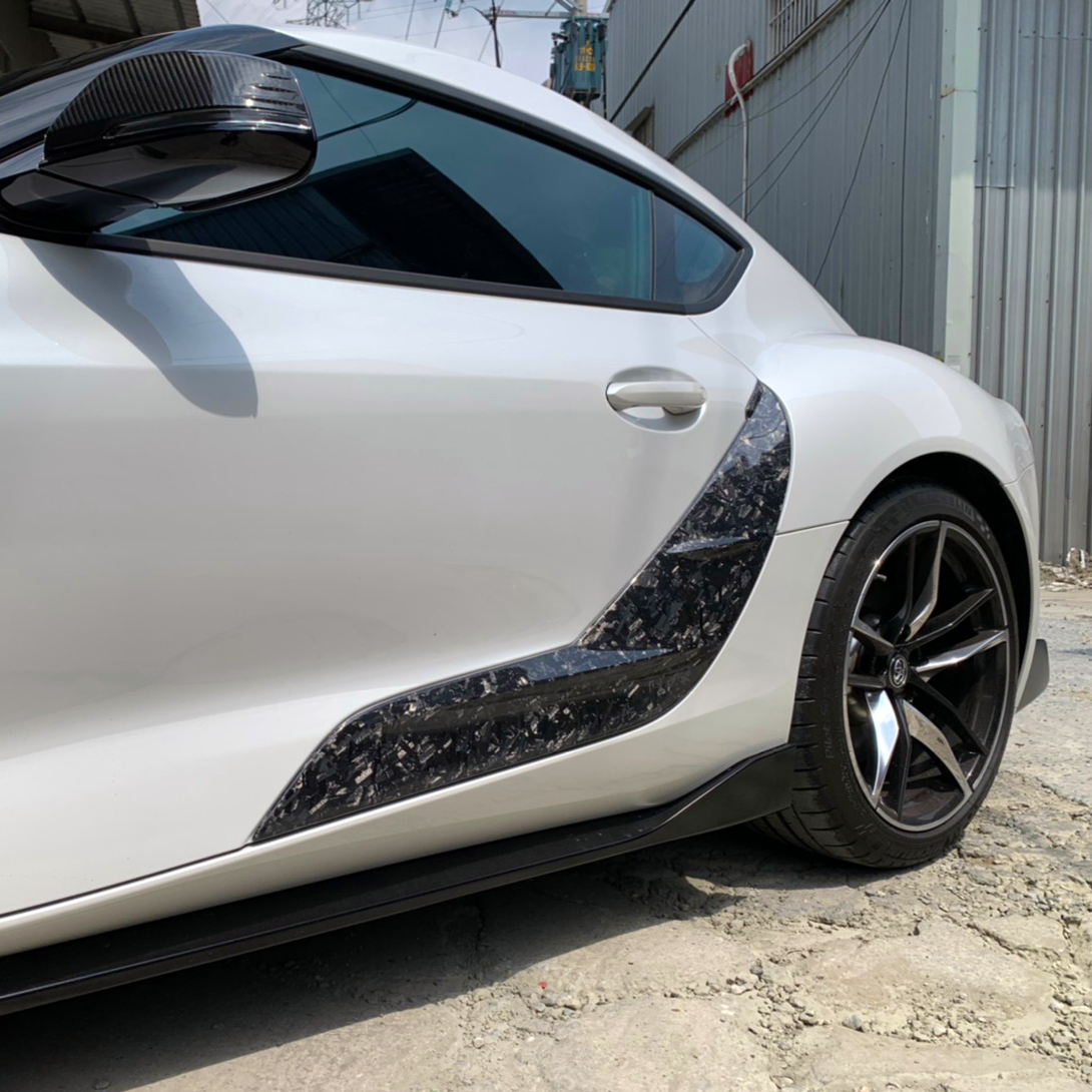 Rexpeed V1 Carbon Fiber Side Door Garnish (MK5 Supra)