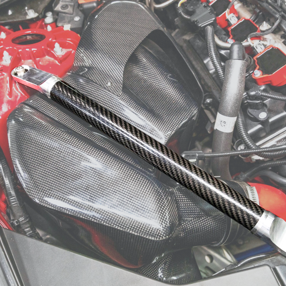 Rexpeed Dry Carbon Engine Braces (MK5 Supra)
