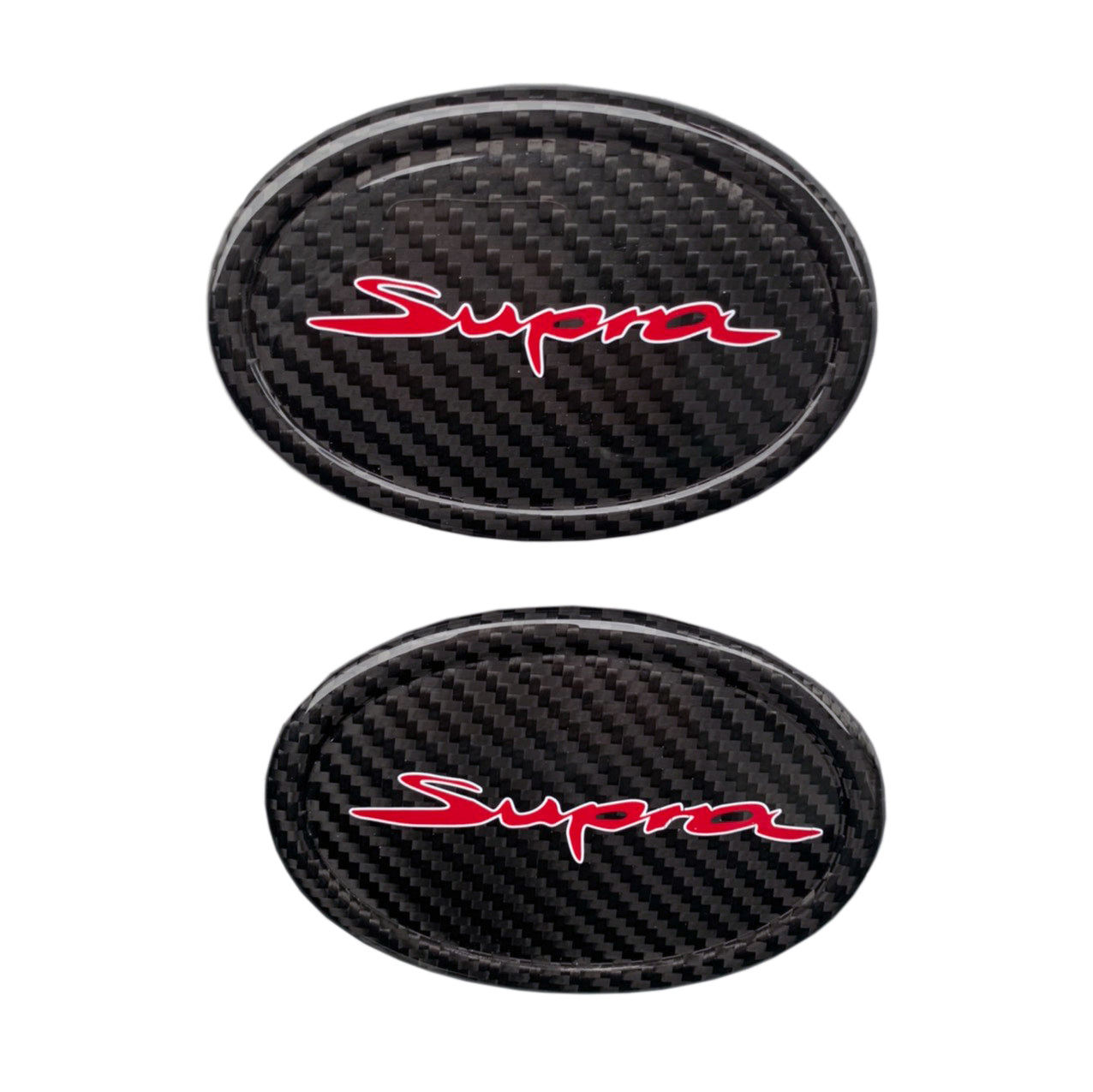 Rexpeed Dry Carbon Emblem Cover (MK5 Supra)