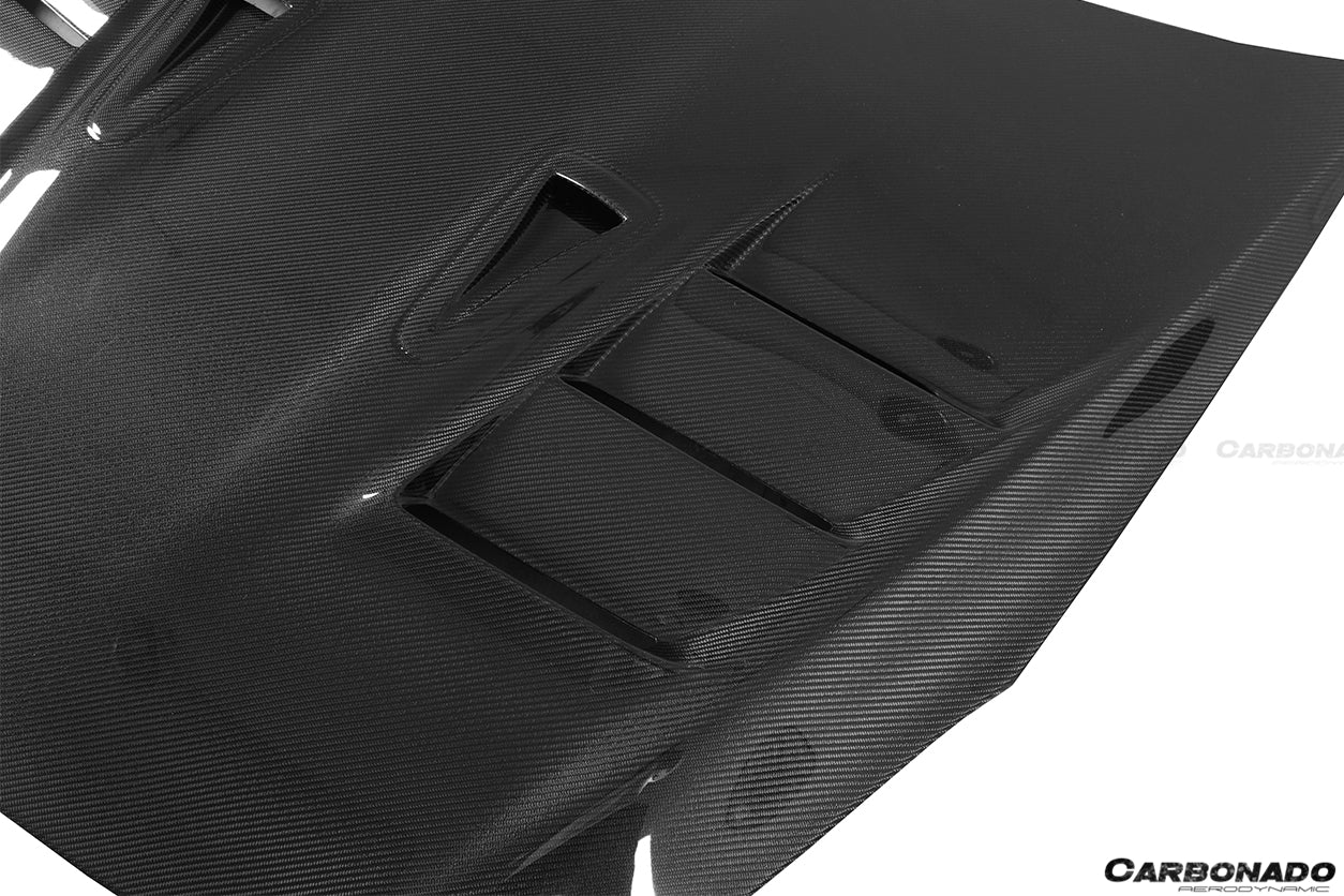 Carbonado 2017-2021 Nissan GTR R35 CBA & DBA & EBA TS Style Carbon Fiber Hood