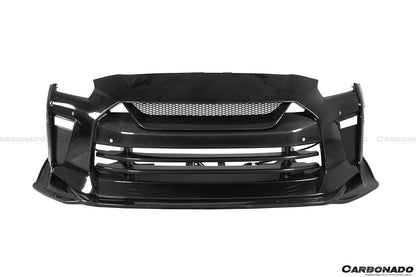 Carbonado TS Style Front Bumper | 2009-2023 Nissan GTR R35