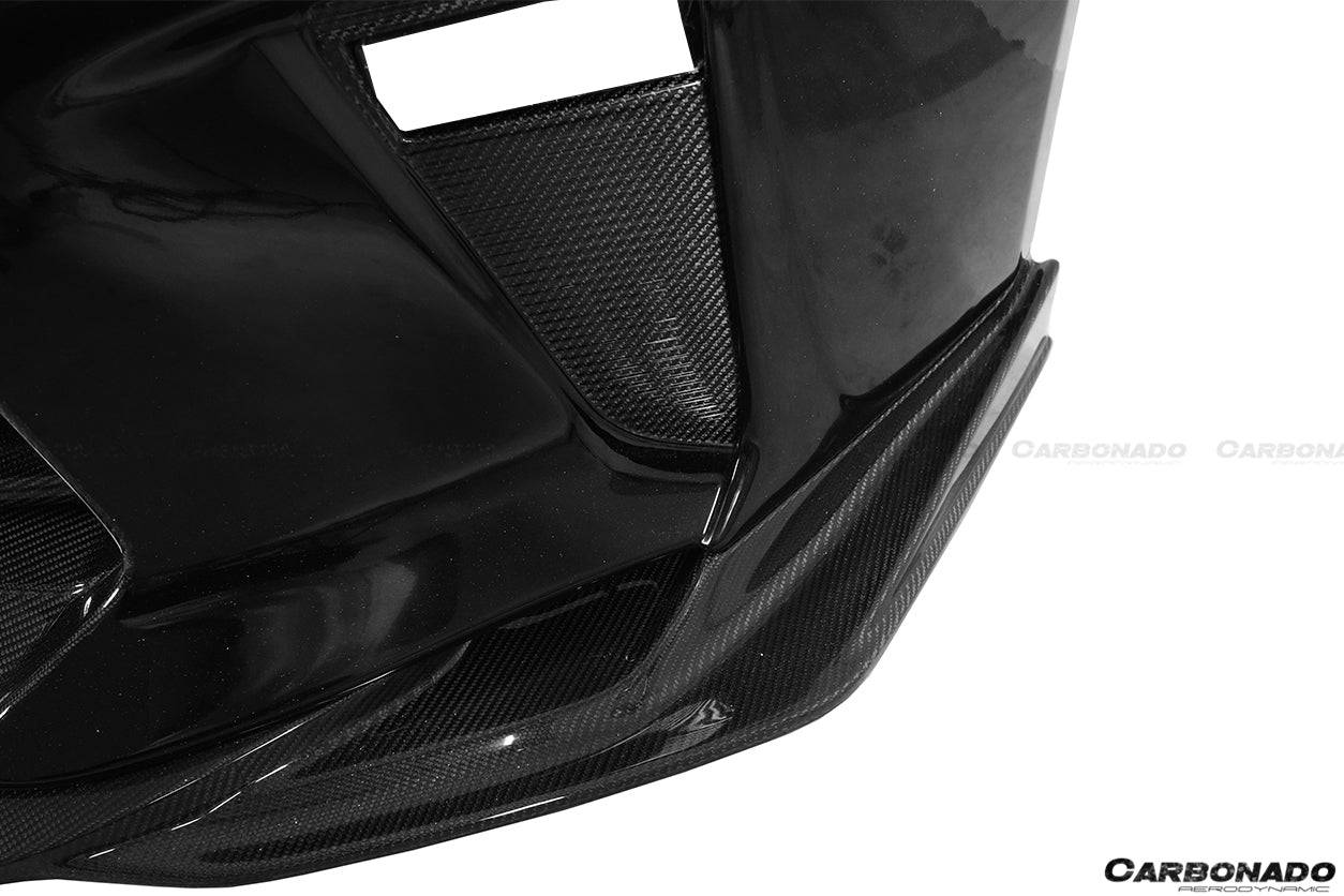Carbonado TS Style Front Bumper | 2009-2023 Nissan GTR R35