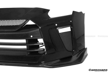 Carbonado TS Style Front Bumper | 2009-2023 Nissan GTR R35