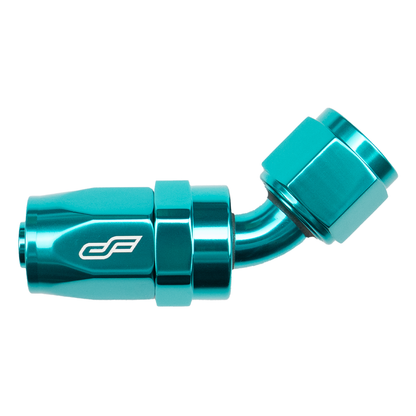 -4 AN 45 Degree Female Aluminum Hose End Fitting
