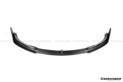 Faldón delantero de fibra de carbono estilo Tesla Model 3 VRS Carbonado 2017-2023