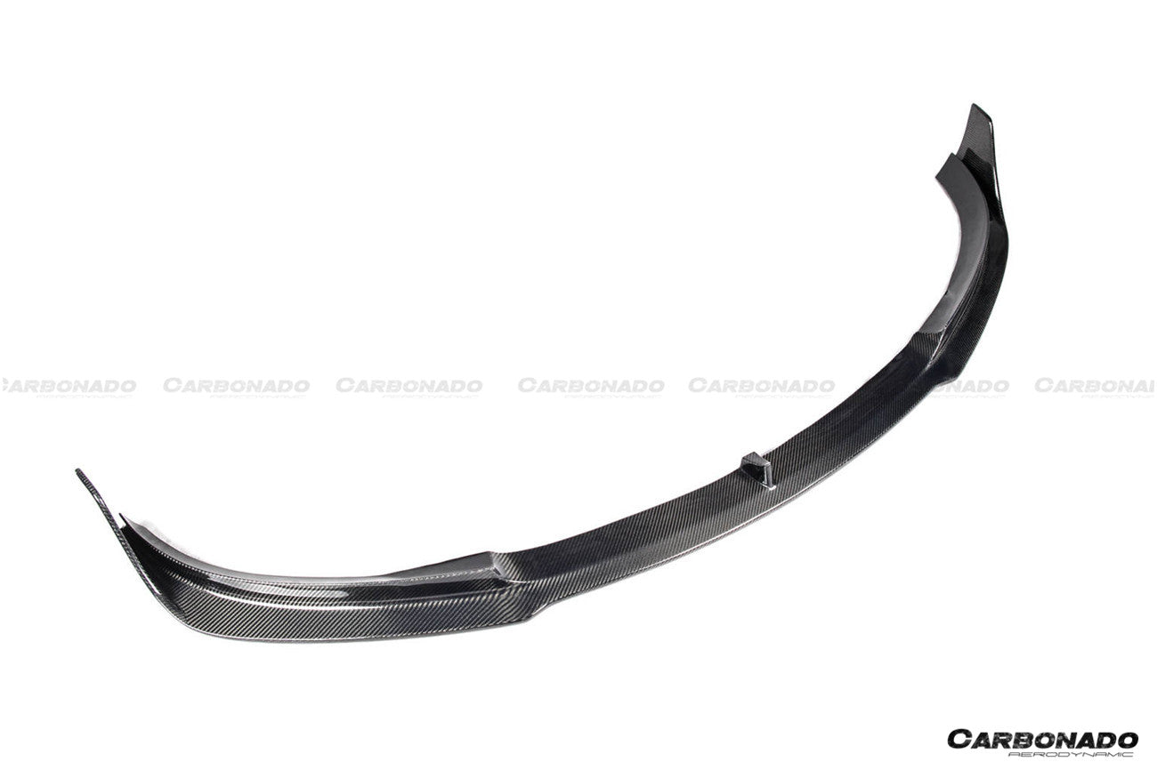 Faldón delantero de fibra de carbono estilo Tesla Model 3 VRS Carbonado 2017-2023