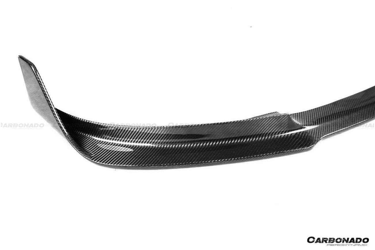 Faldón delantero de fibra de carbono estilo Tesla Model 3 VRS Carbonado 2017-2023