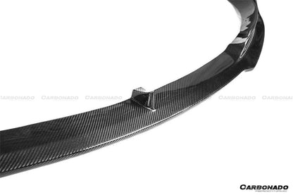 Faldón delantero de fibra de carbono estilo Tesla Model 3 VRS Carbonado 2017-2023