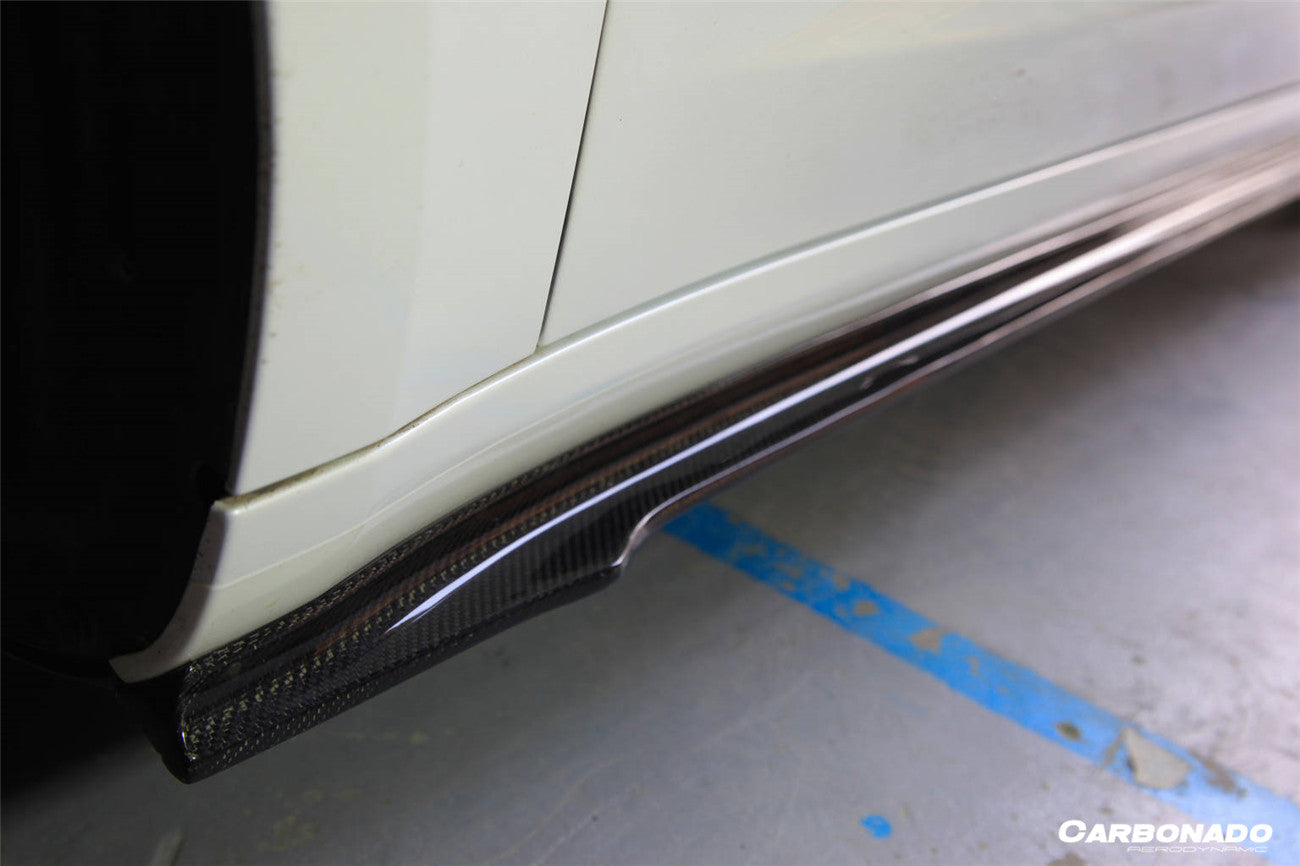 Carbonado 2017-2023 Tesla Model 3 VRS Style Carbon Fiber Side Skirts