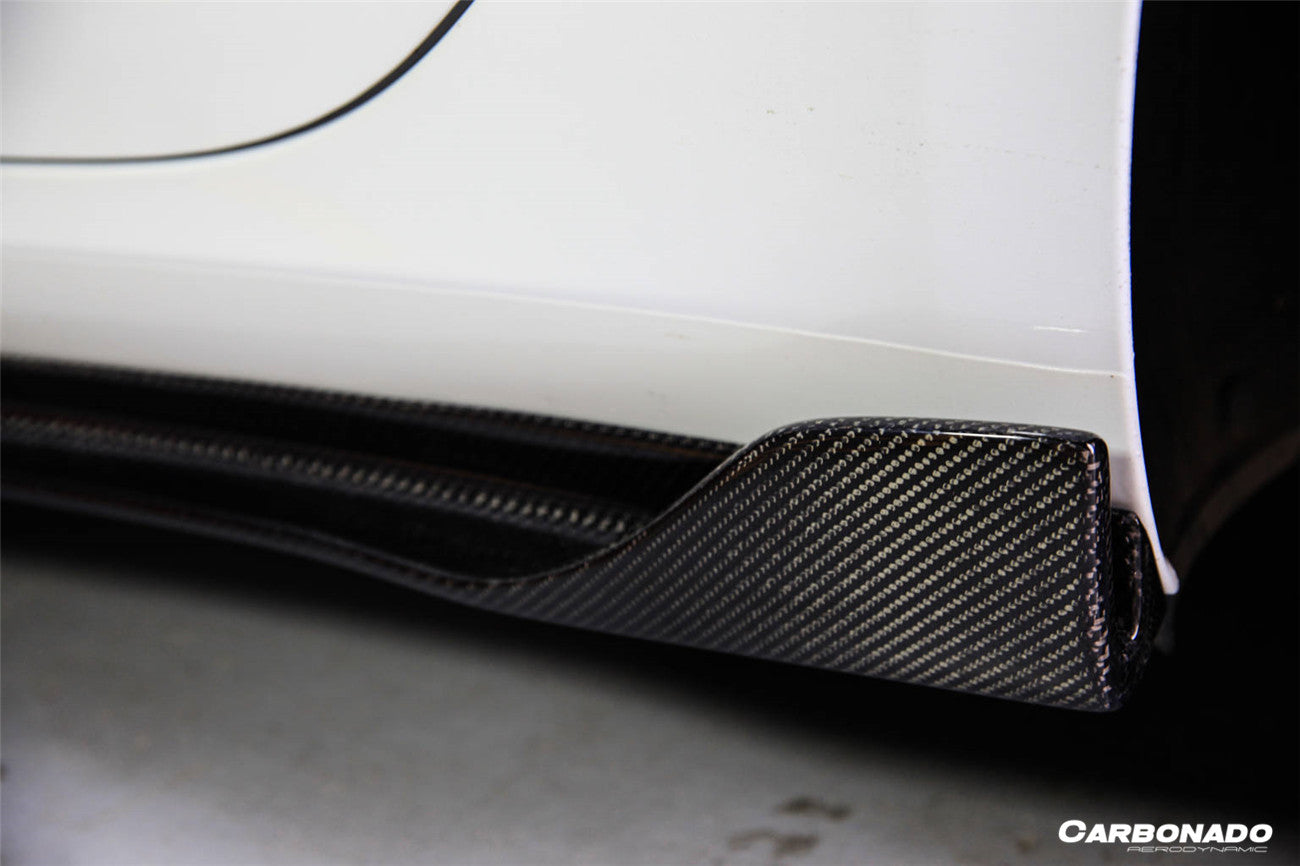 Carbonado 2017-2023 Tesla Model 3 VRS Style Carbon Fiber Side Skirts