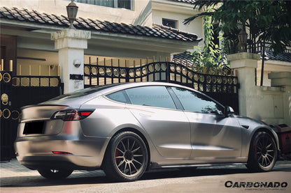 Carbonado 2017-2023 Tesla Model 3 VRS Style Carbon Fiber Side Skirts