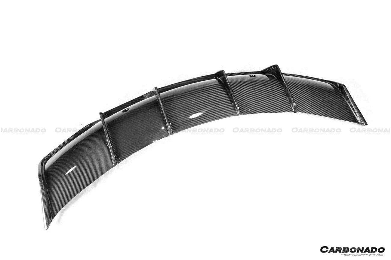 Carbonado 2017-2023 Tesla Model 3 VRS Style Carbon Fiber Rear Lip Diffuser