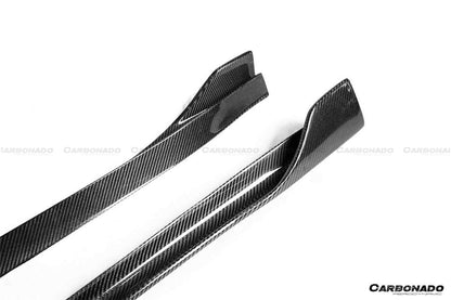 Carbonado 2017-2023 Tesla Model 3 VRS Style Carbon Fiber Side Skirts