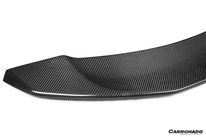 Alerón de maletero de fibra de carbono estilo Tesla Model 3 VRS Carbonado 2017-2023