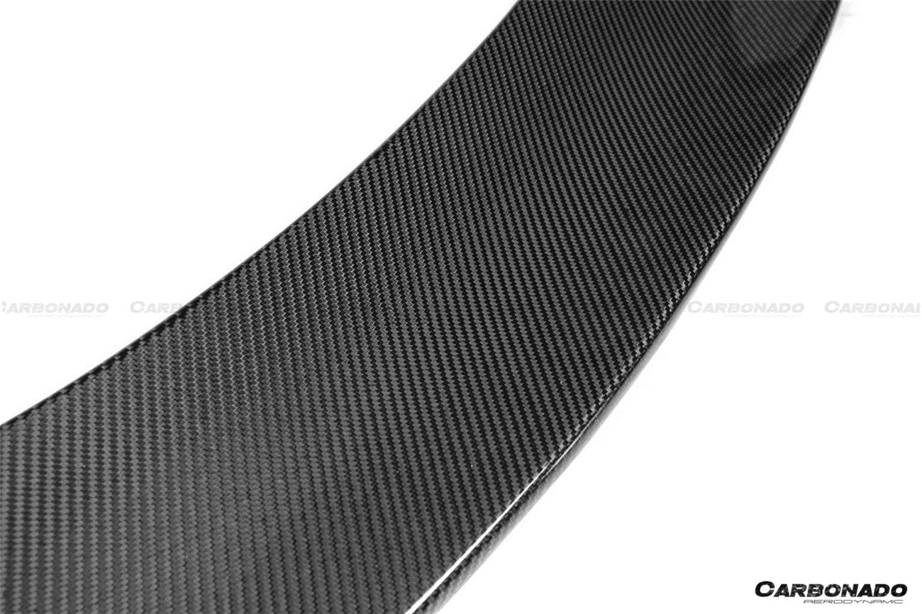 Alerón de maletero de fibra de carbono estilo Tesla Model 3 VRS Carbonado 2017-2023