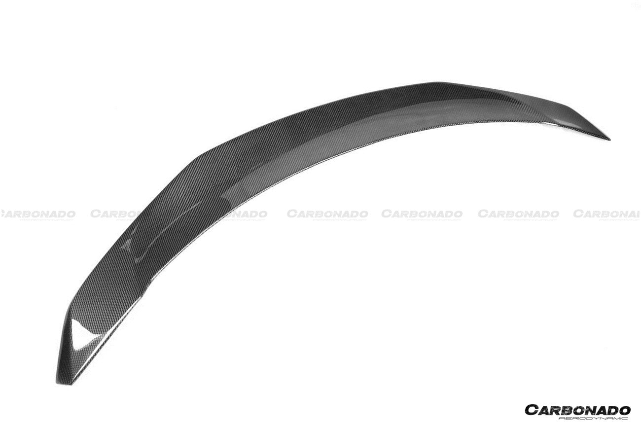 Alerón de maletero de fibra de carbono estilo Tesla Model 3 VRS Carbonado 2017-2023
