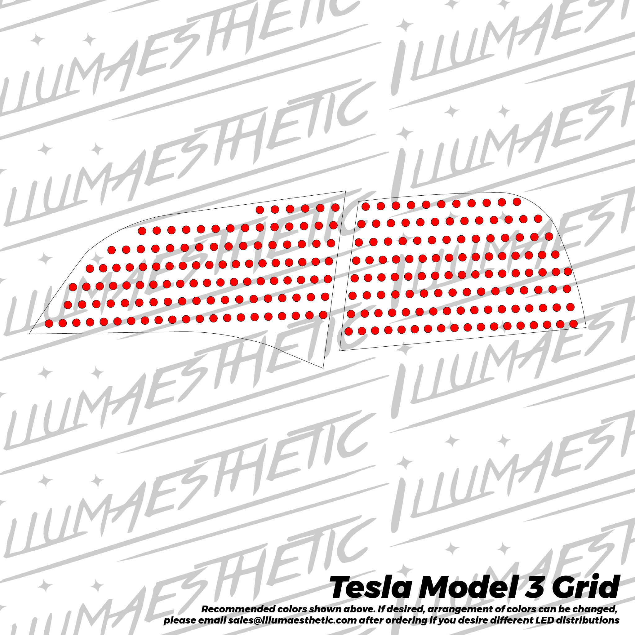 Illumaesthetic Tesla Model 3 - Complete DIY Kit