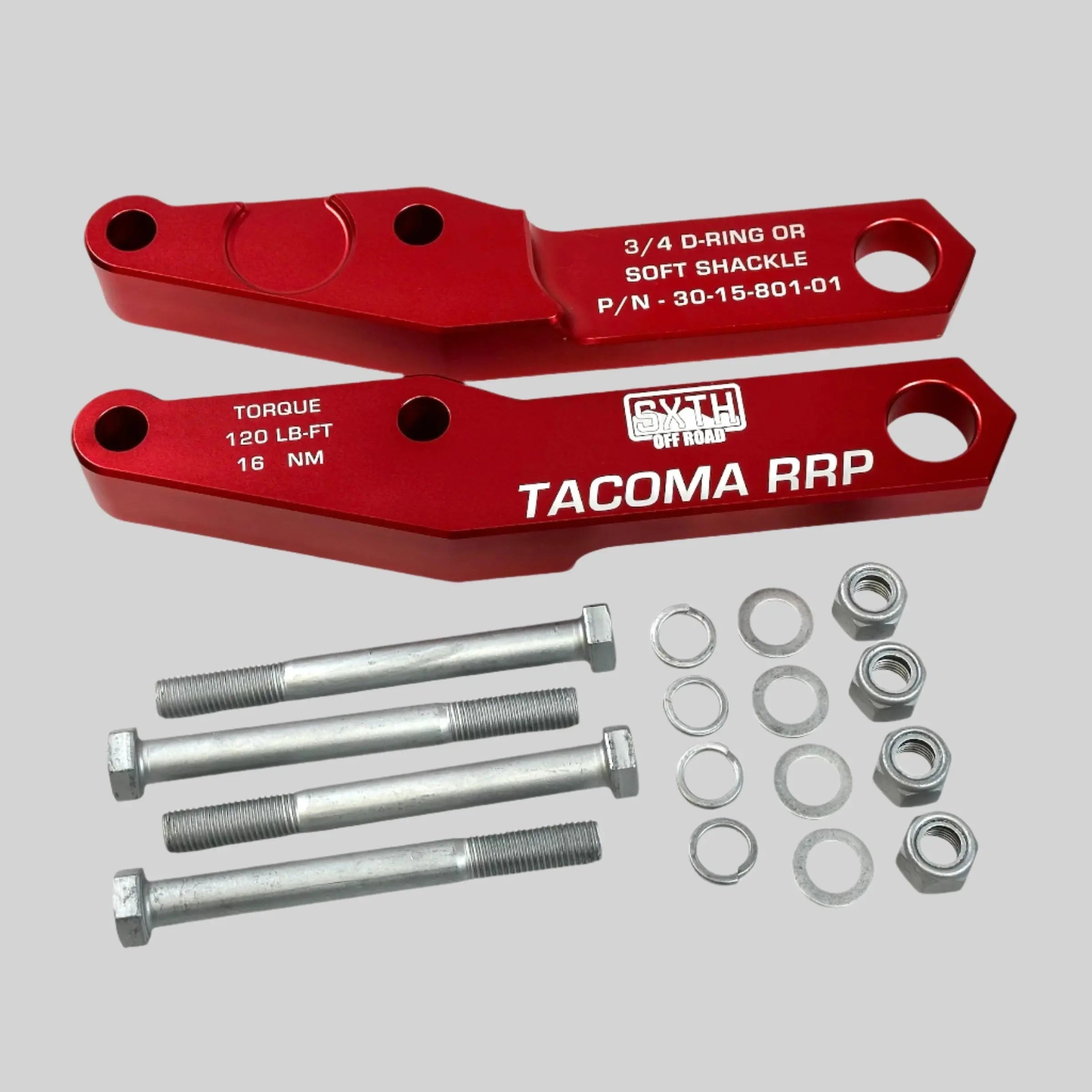 Puntos de recuperación traseros para Toyota Tacoma SXTH Element 2024+ 
