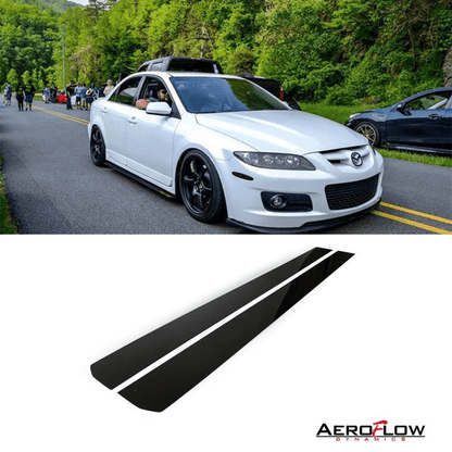 Aeroflow Dynamics Side Skirt Extension V1 (2005-2007 Mazda Speed 6)