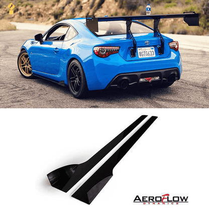 Extensión de faldón lateral Aeroflow Dynamics V2 para Subaru BRZ/Scion FRS (2013-2019)