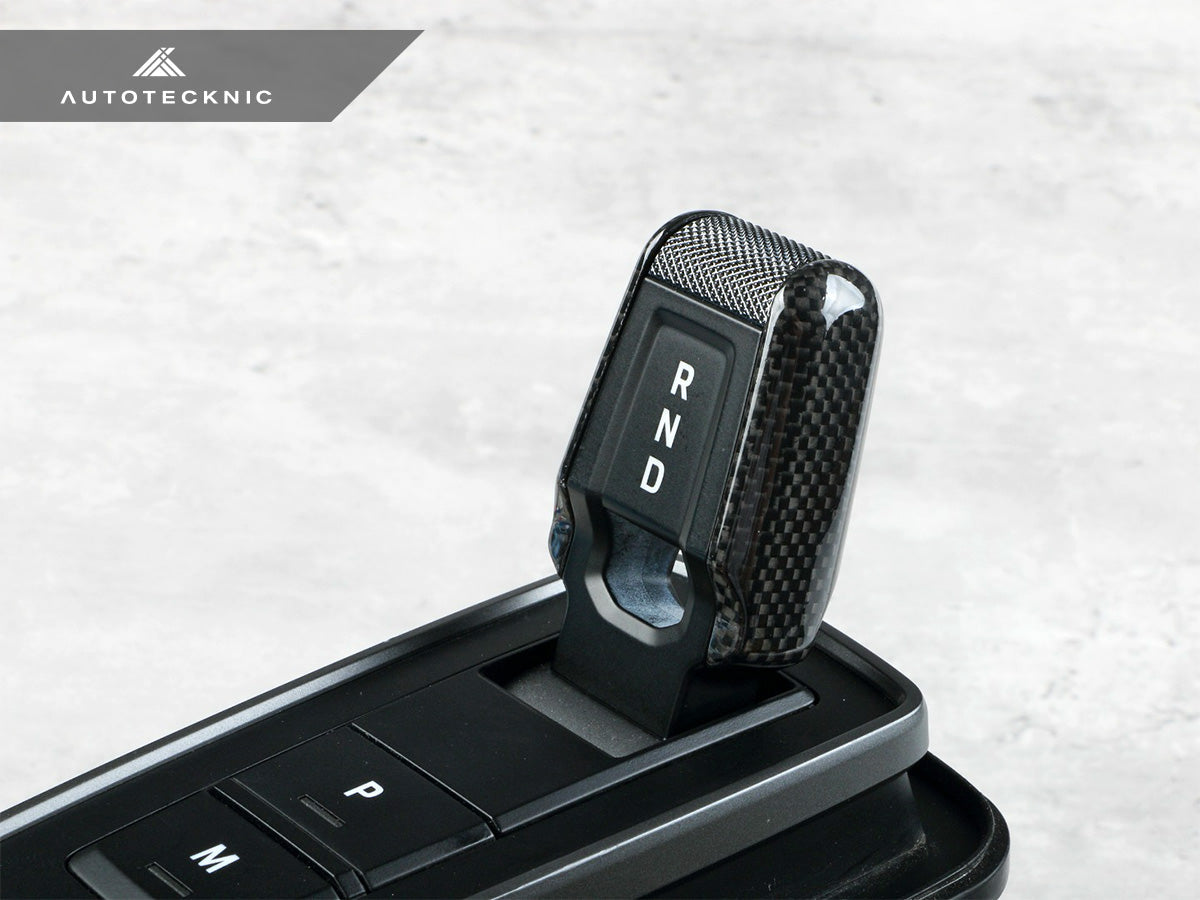 Embellecedor de palanca de cambios PDK de fibra de carbono AutoTecknic - Porsche 992