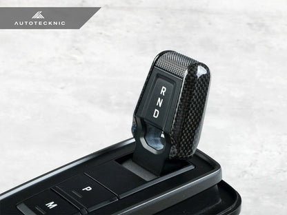 Embellecedor de palanca de cambios PDK de fibra de carbono AutoTecknic - Porsche 992