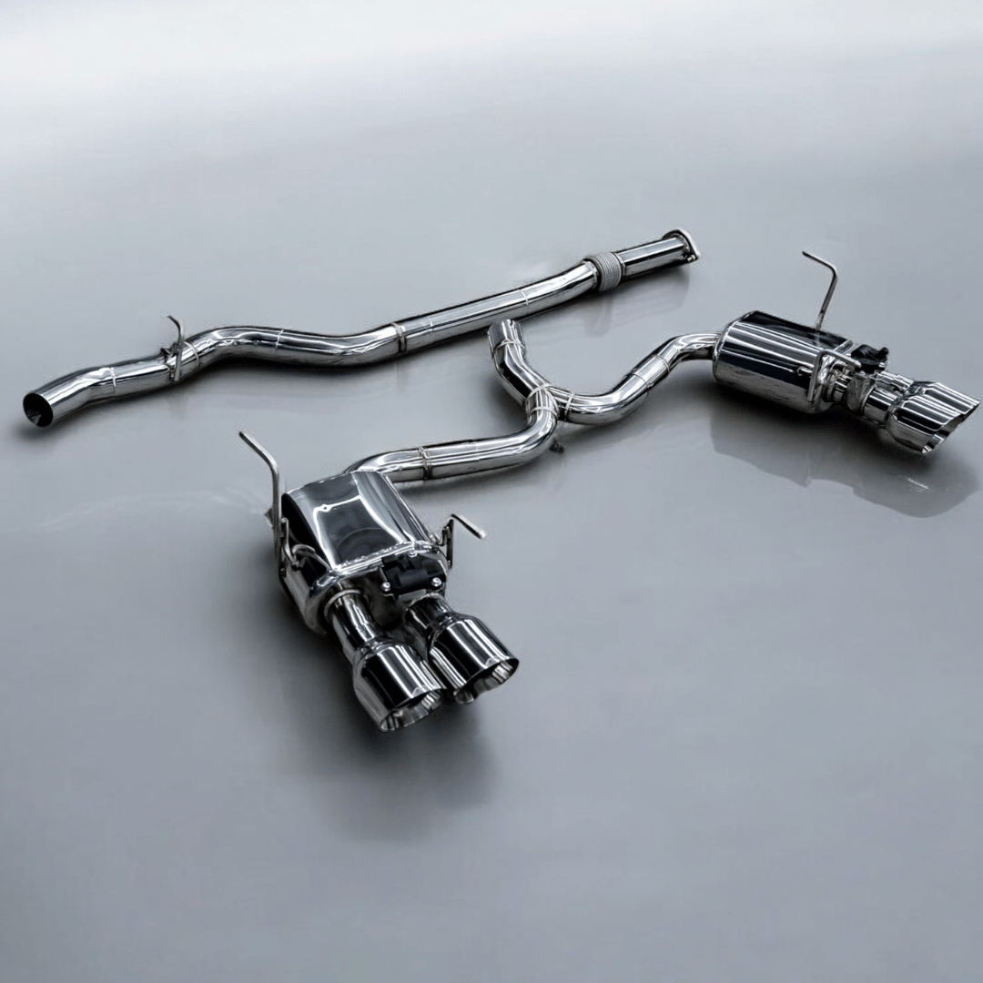 Sistema de escape catback con válvula Aeroflow Dynamics F1 (Subaru WRX 2022-2025)