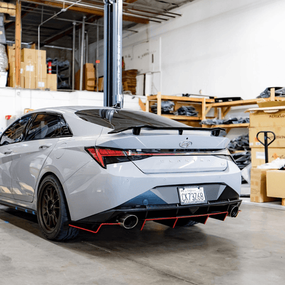 Aeroflow Dynamics Rear Diffuser V1 (2022+ Hyundai Elantra N) - 2