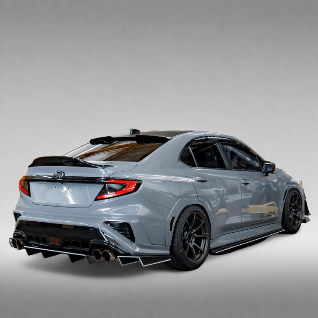 Aeroflow Dynamics Rear Diffuser (2022-2025 Subaru WRX) - 1