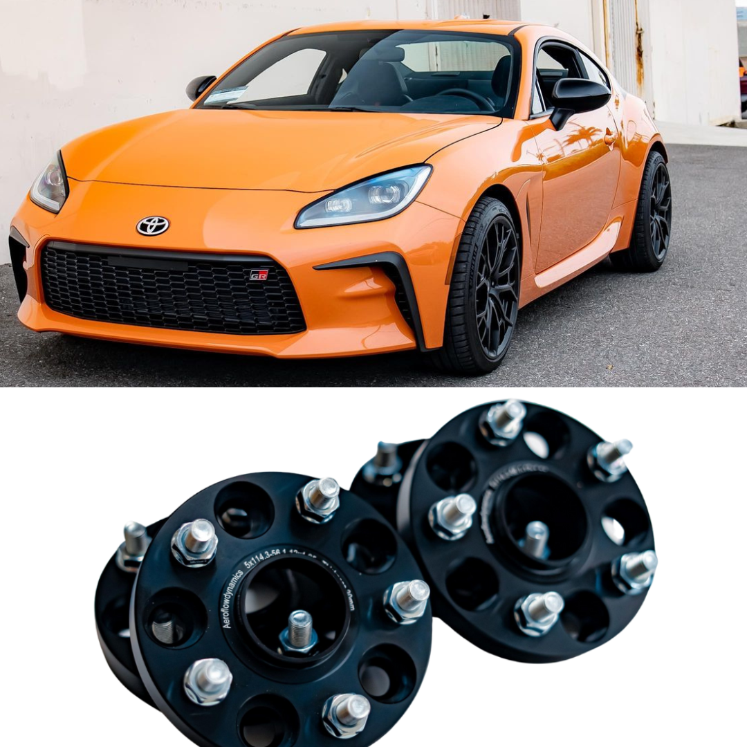 Espaciadores de rueda centrados en el cubo Aeroflow Dynamics (BRZ/GR86 2022+)