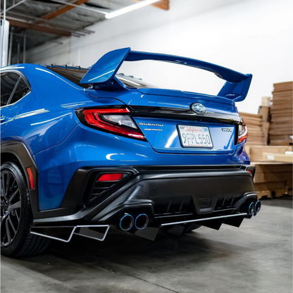 Aeroflow Dynamics Rear Diffuser (2022-2025 Subaru WRX) - 2
