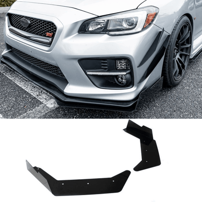Aeroflow Dynamics Front Winglets V5 | 2015-2021 Subaru WRX/STI - 1