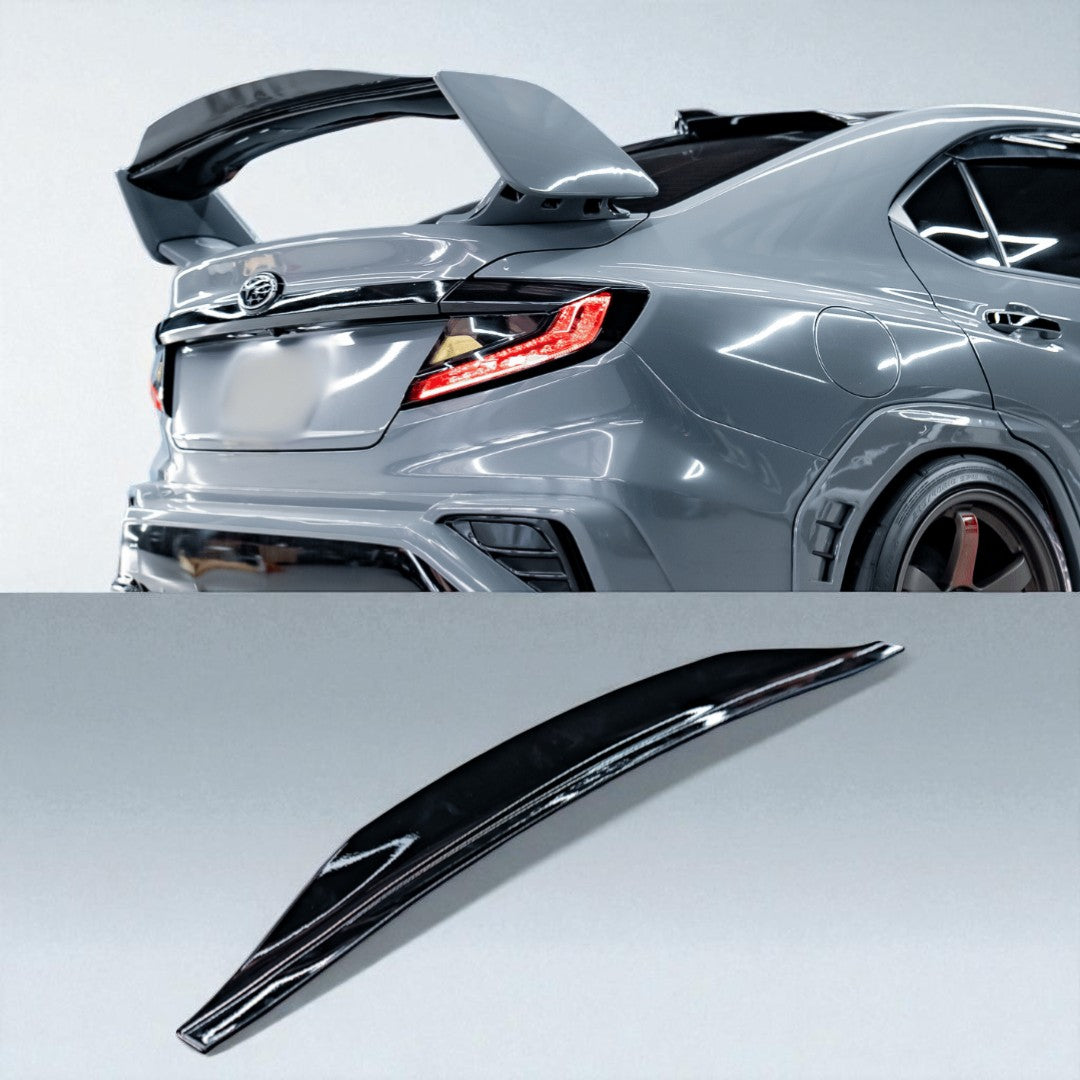 Aeroflow Dynamics 2022 - 2025 Subaru WRX STI Wing Gurney Flap Extension