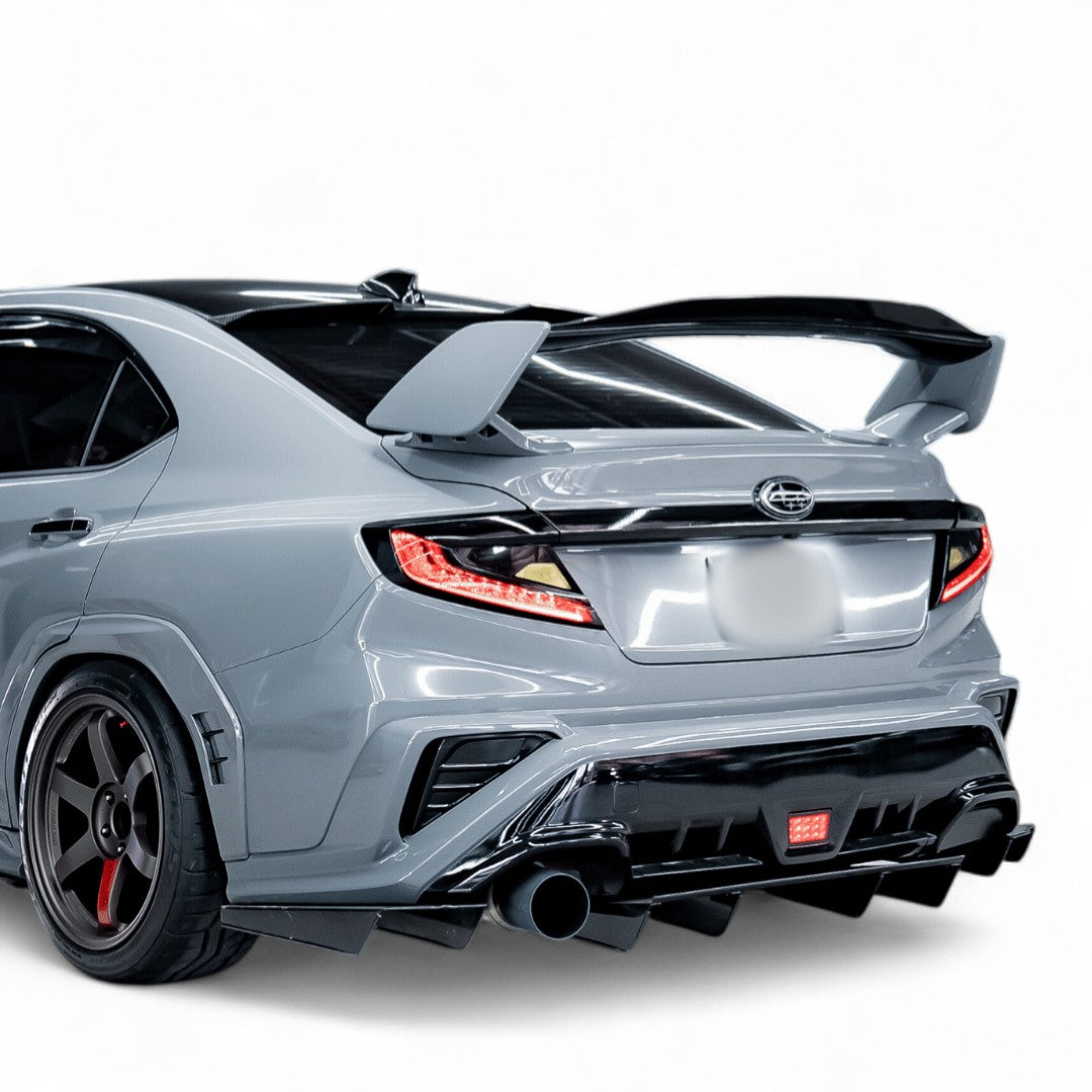 Aeroflow Dynamics 2022 - 2025 Subaru WRX STI Wing Gurney Flap Extension