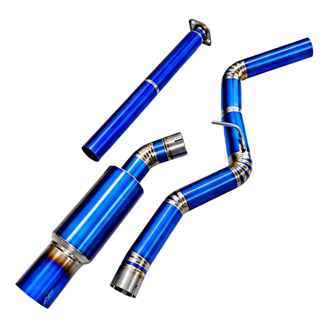 Aeroflow Dynamics F1 Titanium Single Exit Catback Exhaust | 2015-2021 Subaru WRX/STI - 2
