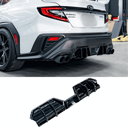 Aeroflow Dynamics Rear Diffuser | 2022-2025 Subaru WRX - 5