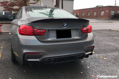 Carbonado 2014-2020 BMW M3 F80 M4 F82 VA Style Carbon Fiber Rear  Diffuser  Lip