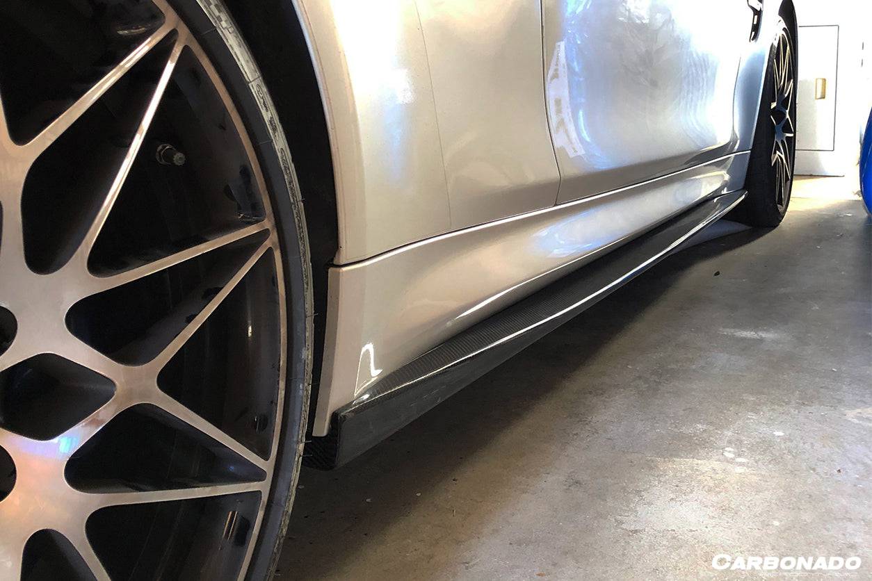 Carbonado 2014-2020 BMW M3 F80 M4 F82 VA Style Carbon Fiber Side Skirts
