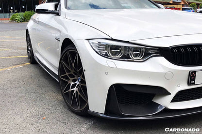 Carbonado 2014-2020 BMW M3 F80 M4 F82 VA Style Carbon Fiber Side Skirts