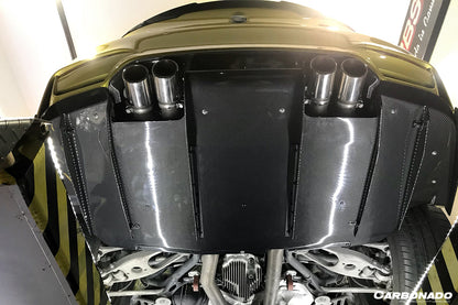 Carbonado 2014-2020 BMW M3 F80 M4 F82 VA Style Carbon Fiber Rear  Diffuser  Lip